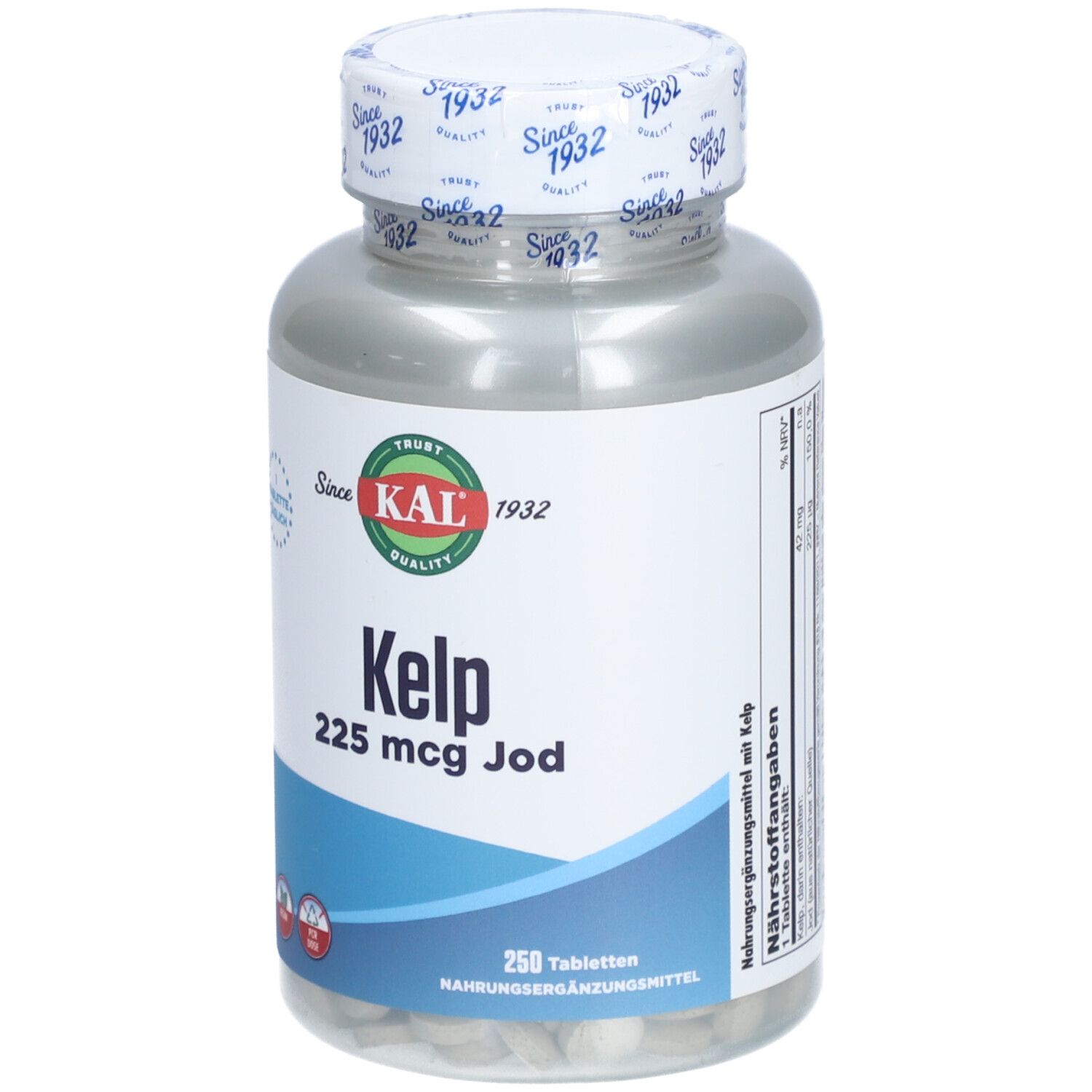 KAL® Kelp 225 mcg