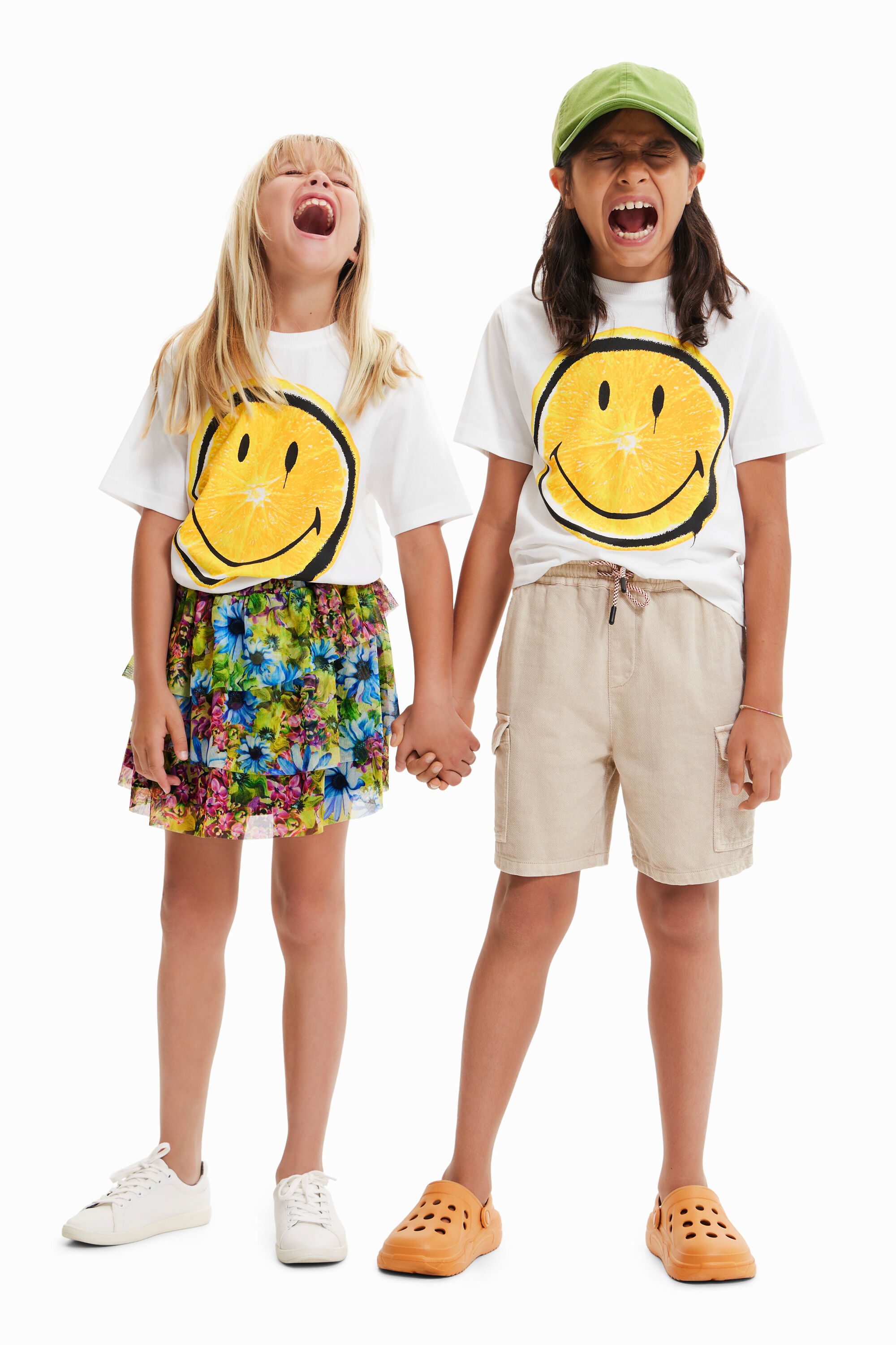 T-shirt manches courtes Smiley