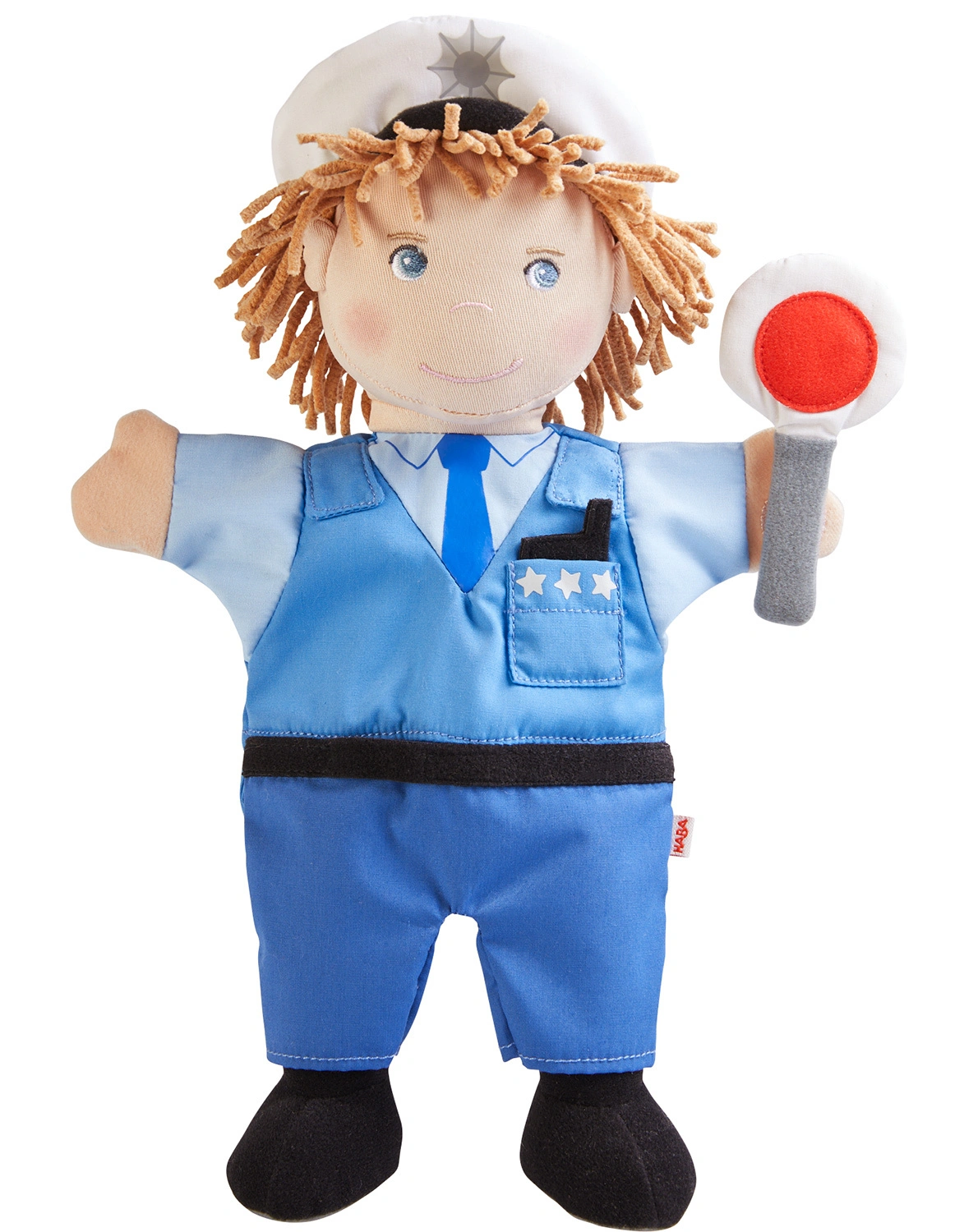 Handpuppe POLIZEI in blau