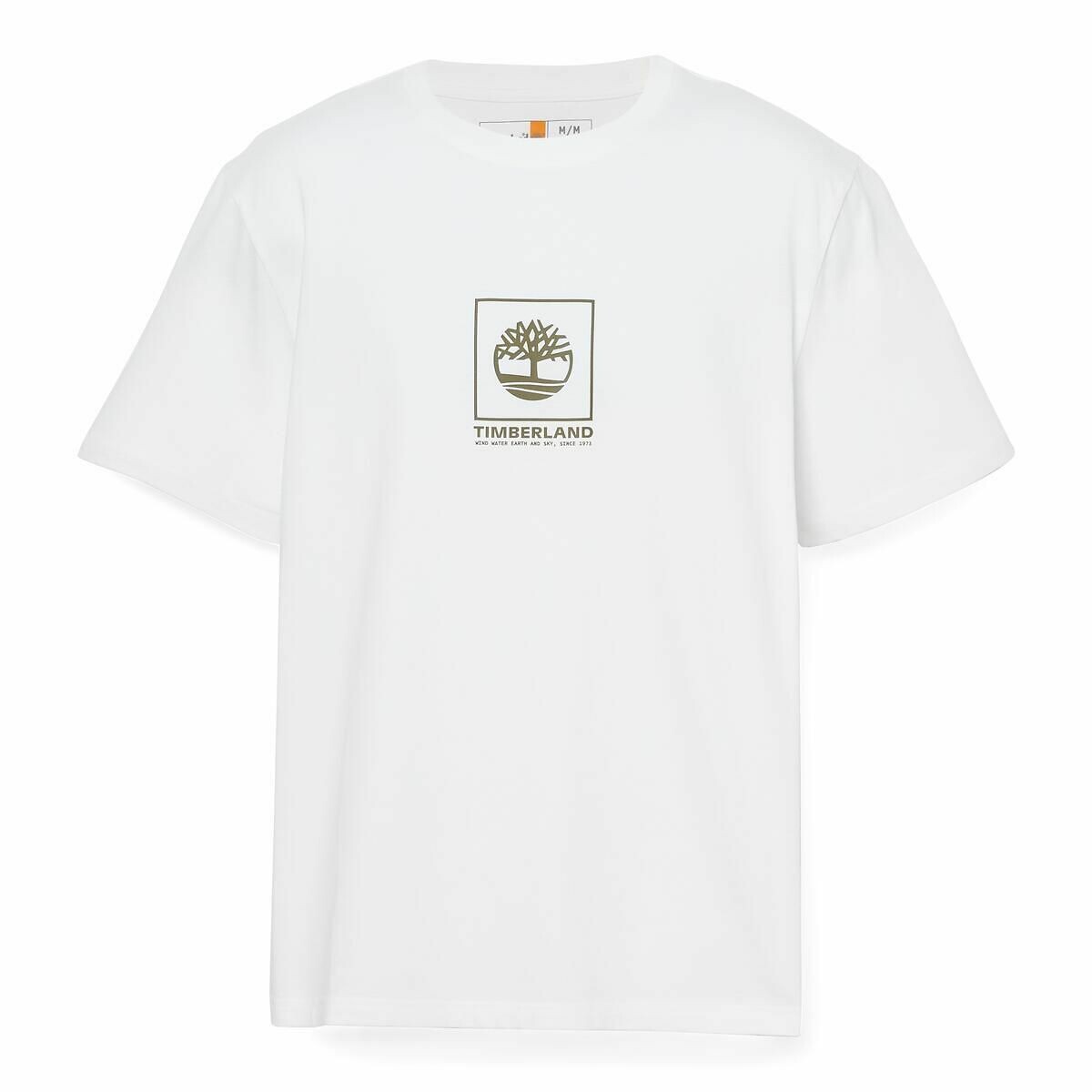 TIMBERLAND<br>Camiseta de gola redonda com logotipo