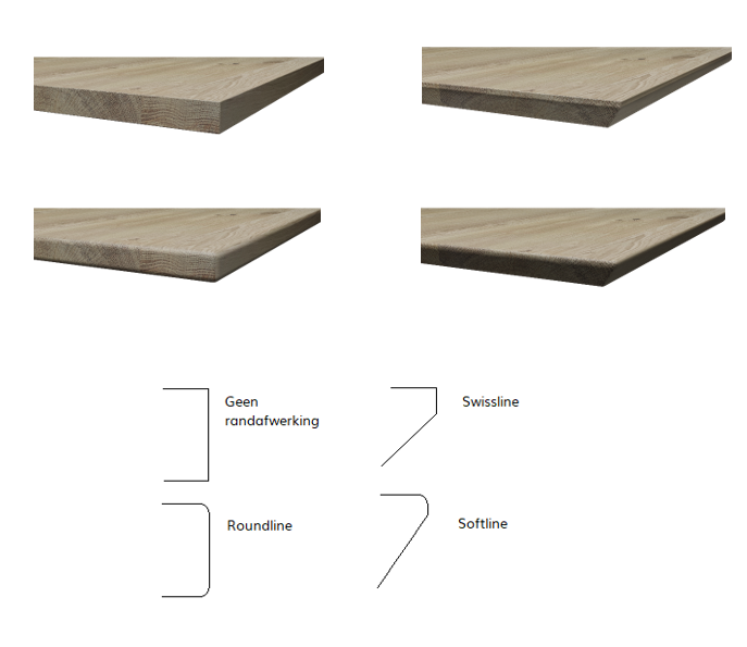 Firma Hout & Staal Eettafel Leaf | Mikado frame | Deer Brown Eettafel Leaf | 280*100cm | Roundline | Deer Brown