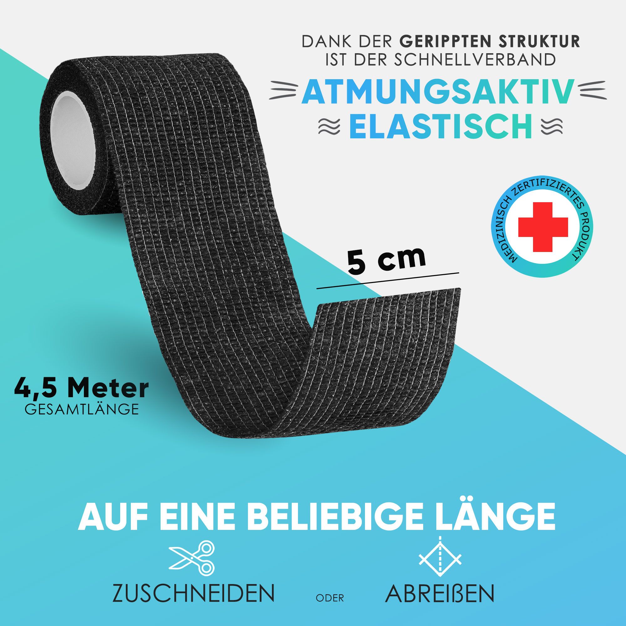 Health Press Selbstklebender Verband