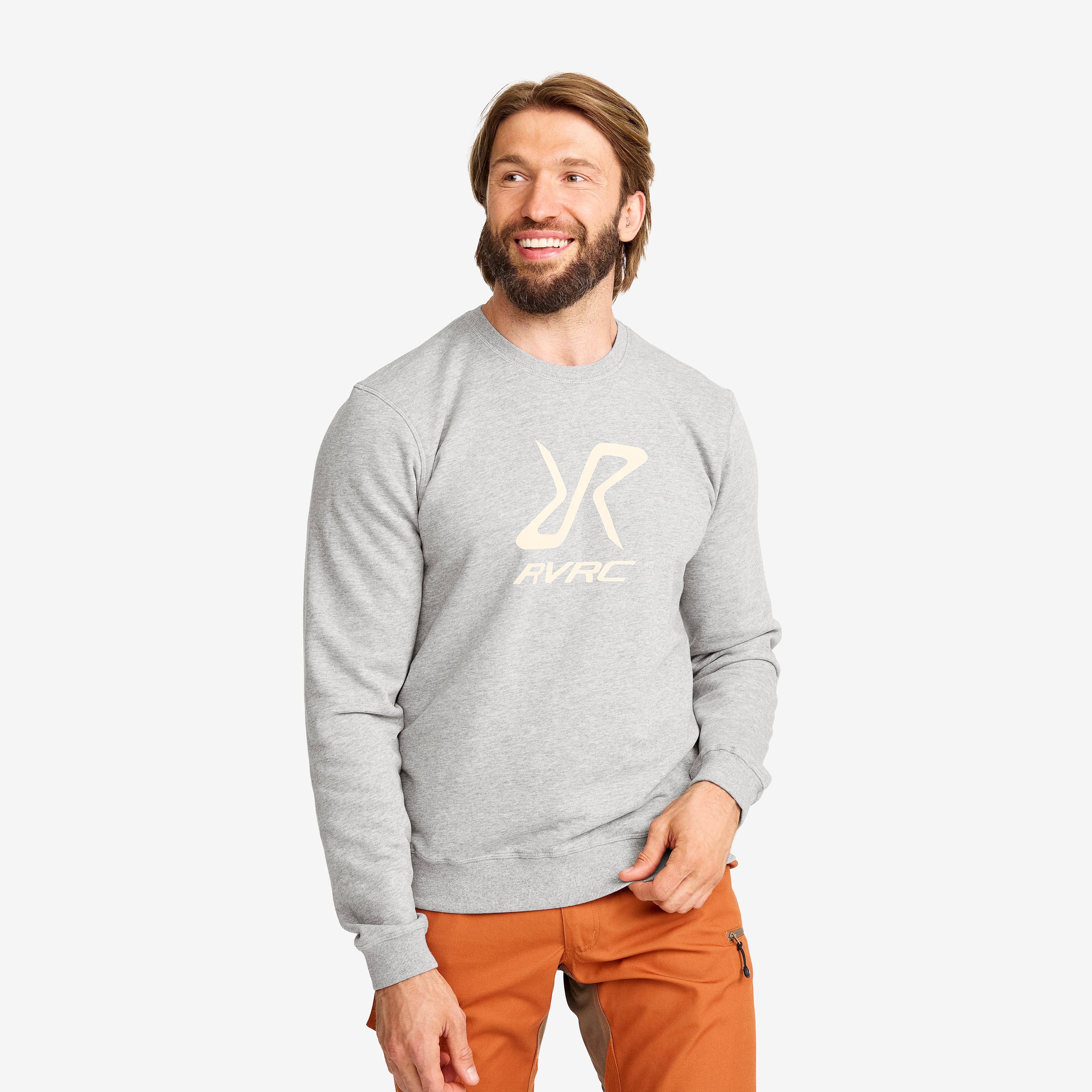 RVRC Sweatshirt Herre Grey Melange