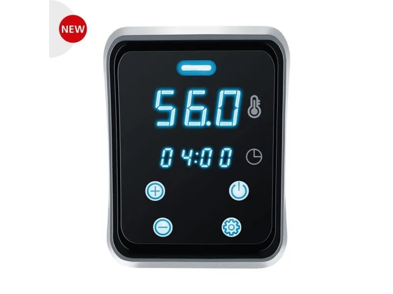 Steba SV 75, Sous vide immersion circulator, Sort, Rustfrit stål, Touch, LCD, 20 °C, 90 °C