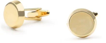 Manchetknoop Rond Goud CL-01 Gold kopen