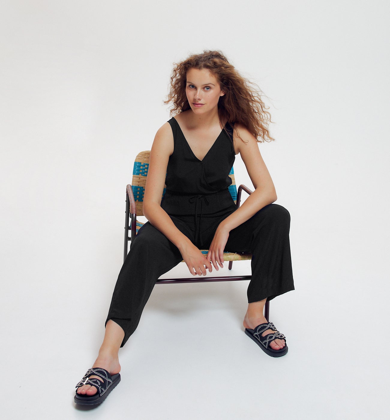 Combinaison-pantalon Femme - Noir