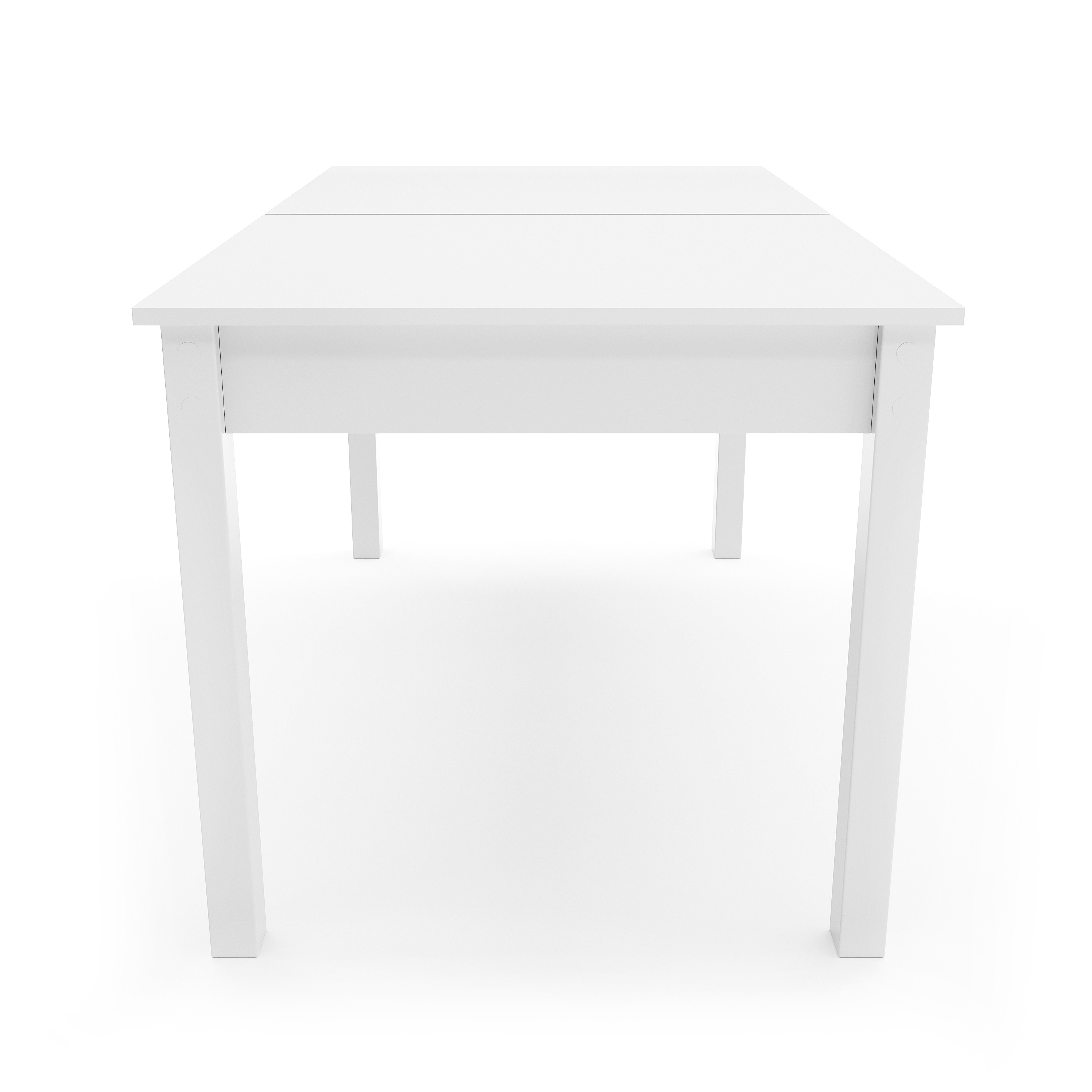 Esstisch ausziehbar TALA 130/180 x 80 cm weiss