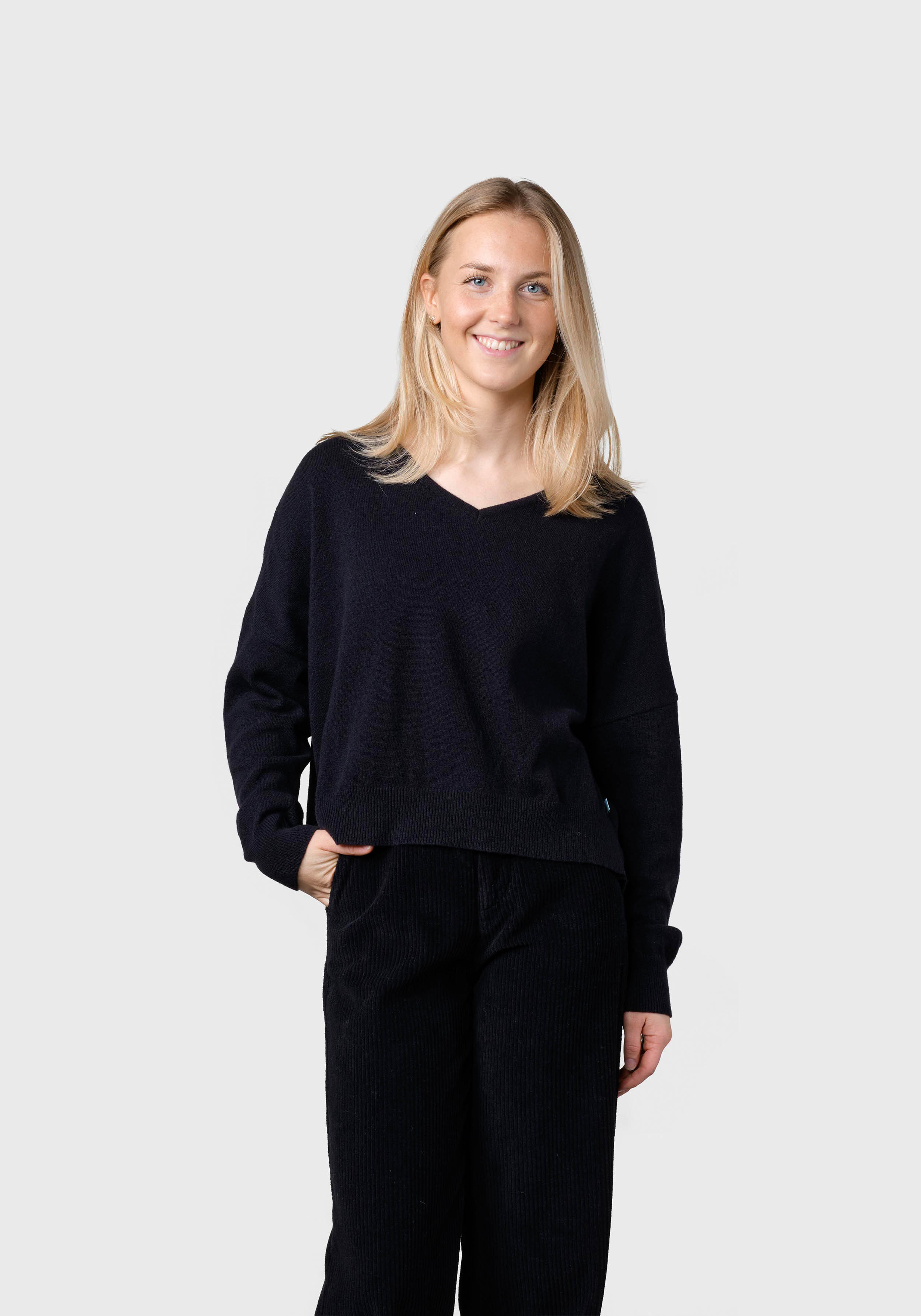 Klitmøller Collective Merino-Strickpullover Vanessa Black