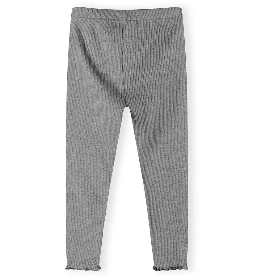 MINOTI Leggings Grau Meliert