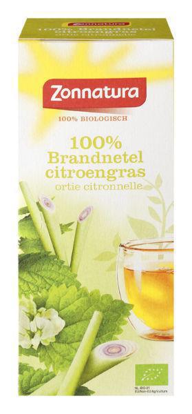 Zonnatura Brandnetel citroengras bio 20st