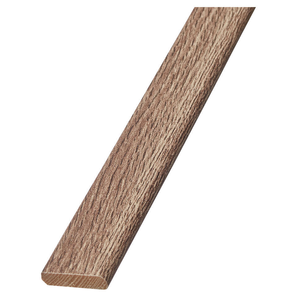 Plakplint Donker Eiken MDF 2,4 cm
