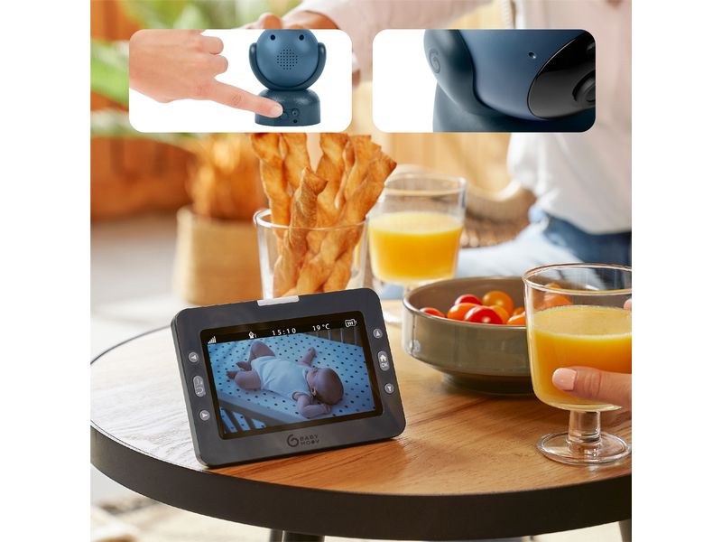 Babymoov Babyphone Video YOO MASTER PLUS HD Babyphone mit grossem 5