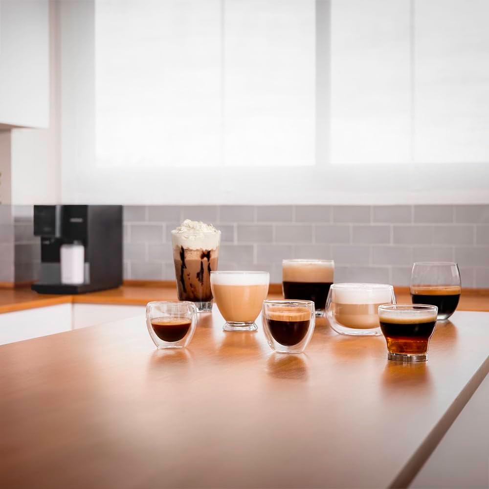 Cecotec Machine a Café Espresso Superautomatique Cremmaet Compactccino Connected Black Rose. 19 Bars, cran TFT, Wifi, Moulin Integré, Réservoir d'eau 1,1 L et de lait 400 ml, Nettoyage Automatique