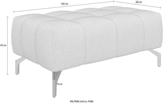 sit&more Hocker »Cool« mit schwarzen Füssen