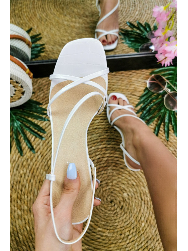 Sandales Margareth Blanches