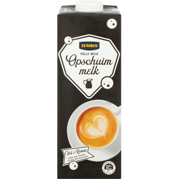 Jumbo Volle Opschuimmelk 1 L