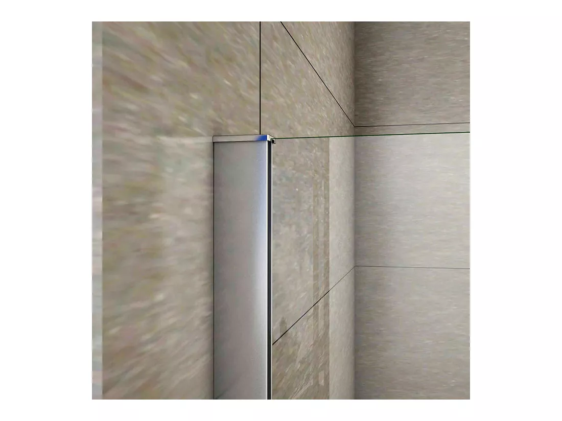 Pare-baignoire fixé 70x130cm, paroi de baignoire, écran de douche en verre 5mm anticalcaire