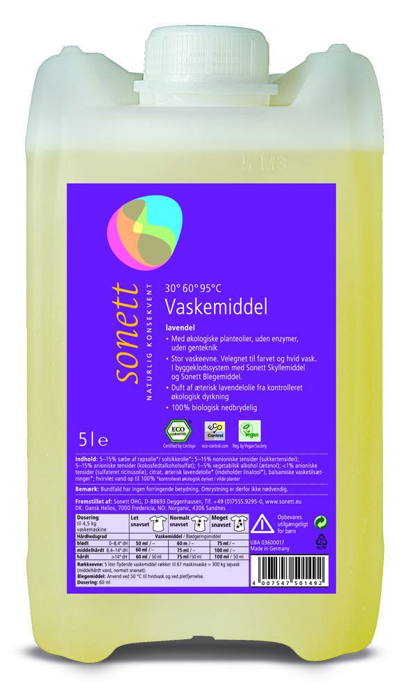 Vaskemiddel - Lavendel
