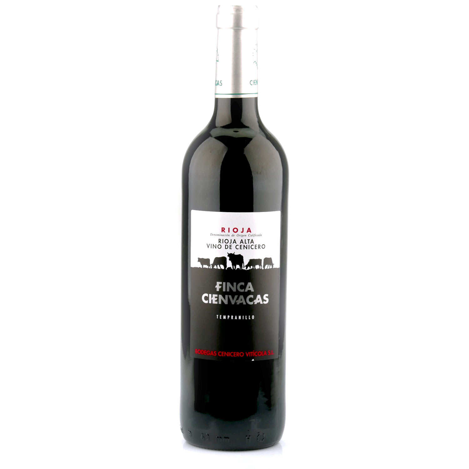Finca Cienvacas tempranillo Rioja - Vin rouge d'Espagne - Finca Cienvacas