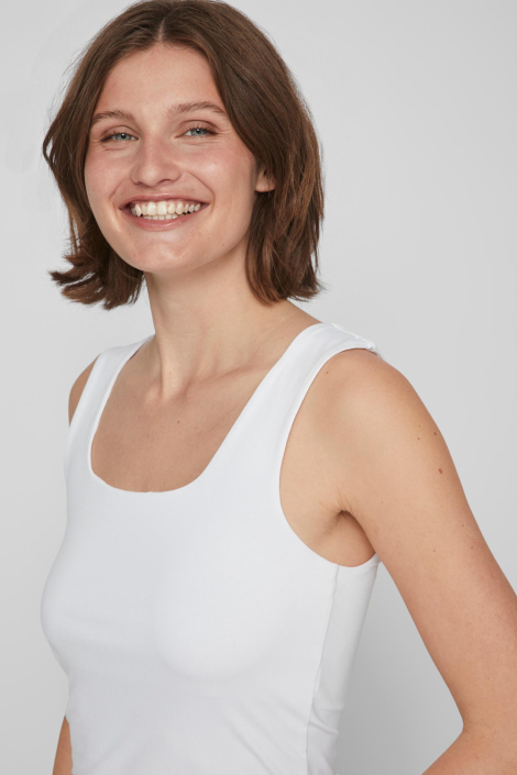 Vila witte dames top