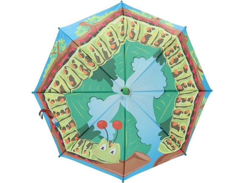 Esschert Design Schirm Raupe Mehrfarbig Regenschirm
