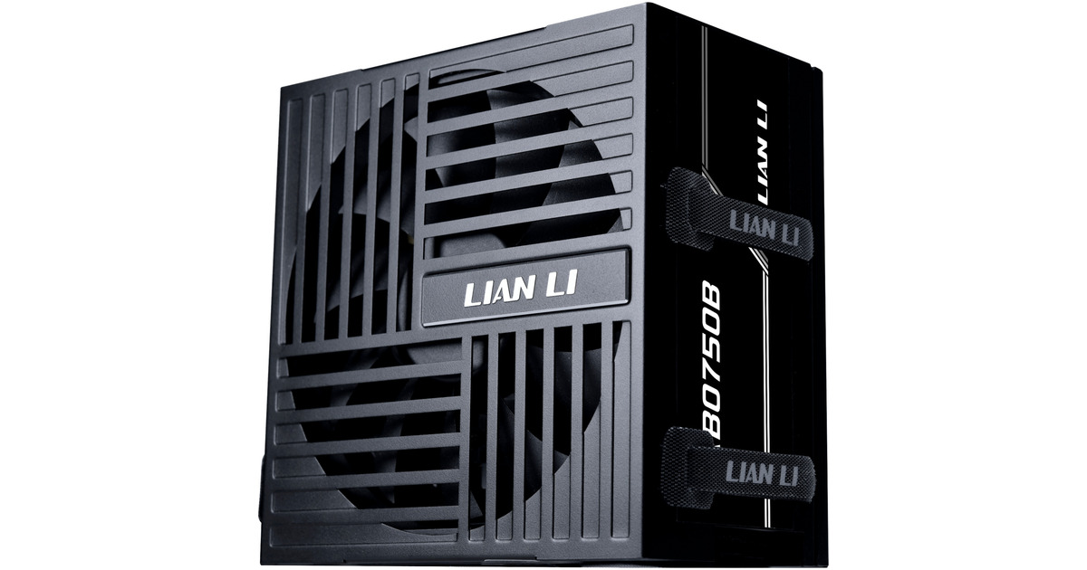 Lian LiRB 750B 750 watt voeding   (Zwart, 1x 12V-2x6, 2x PCIe)