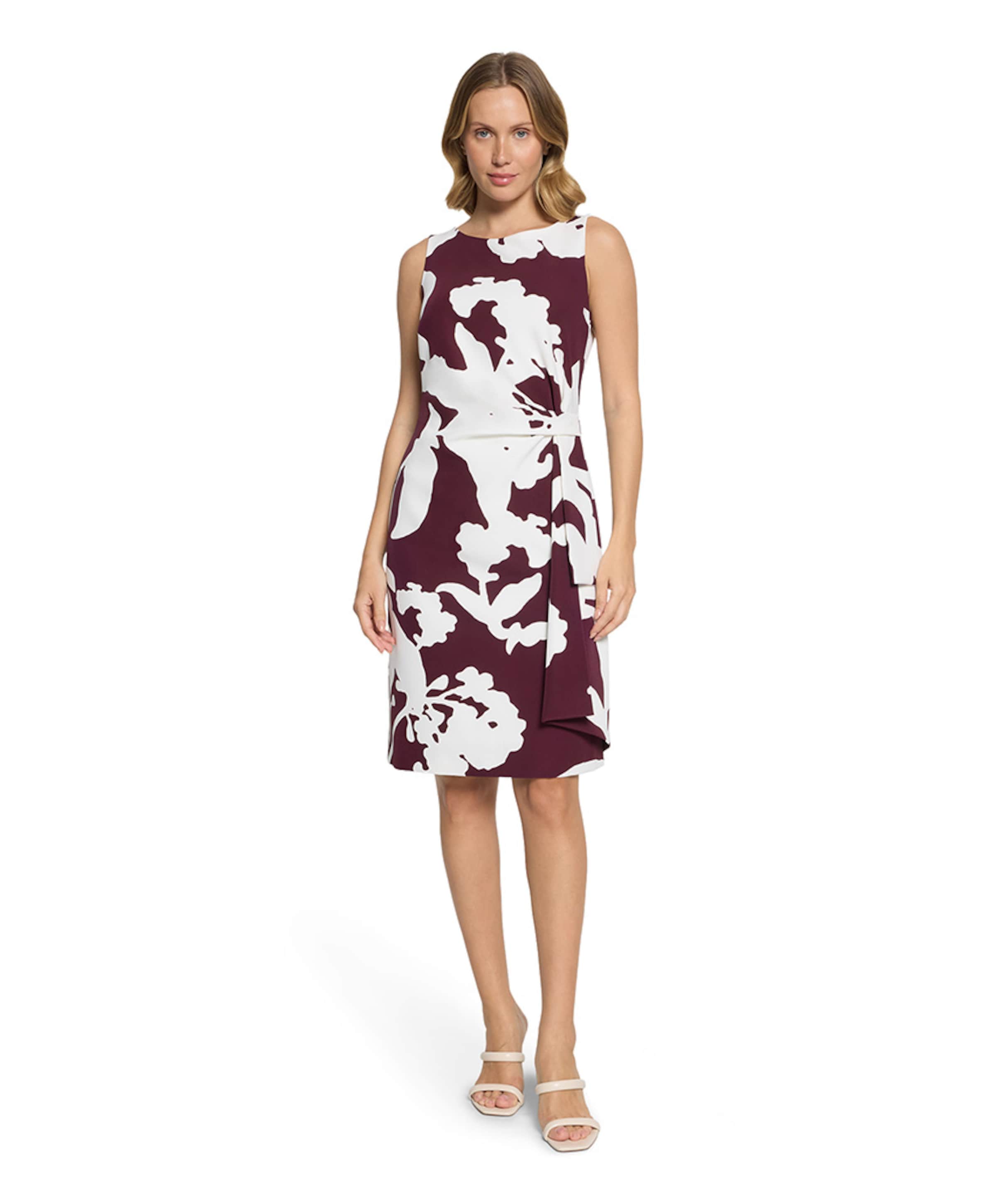Vera Mont Dames jurk bordeaux