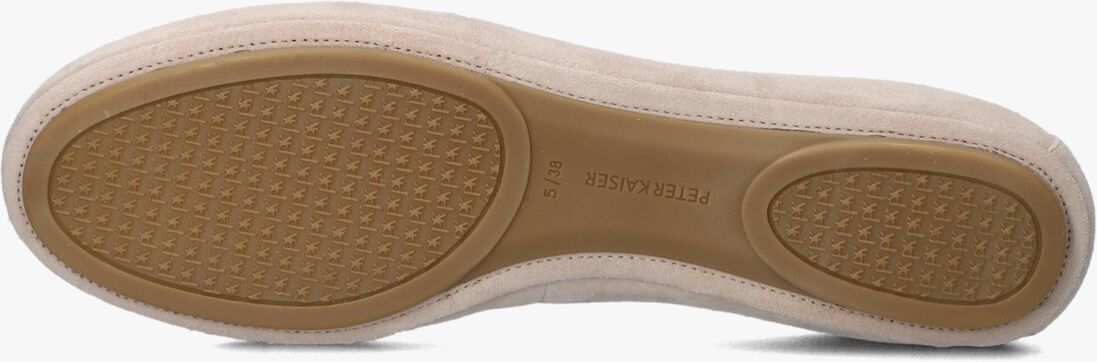 beige peter kaiser ballerina's 72140