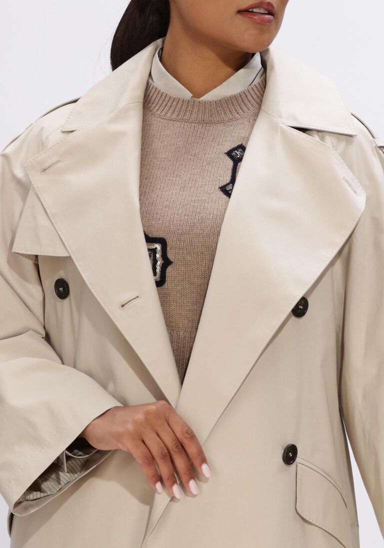 beige max mara trenchcoats delfino