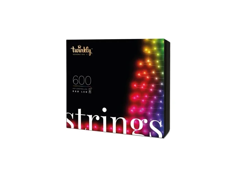 Twinkly Strings 600 LEDs Multicolor RGB - 48 meter/600 lys