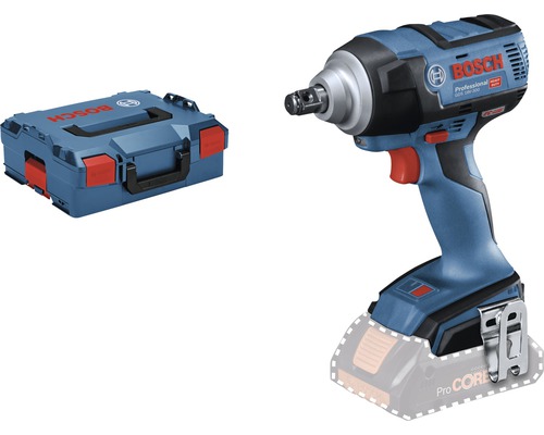 Bosch Professional GDS 18V-300 accu slagschroevendraaier, zonder accu en lader, inclusief L-BOXX 136