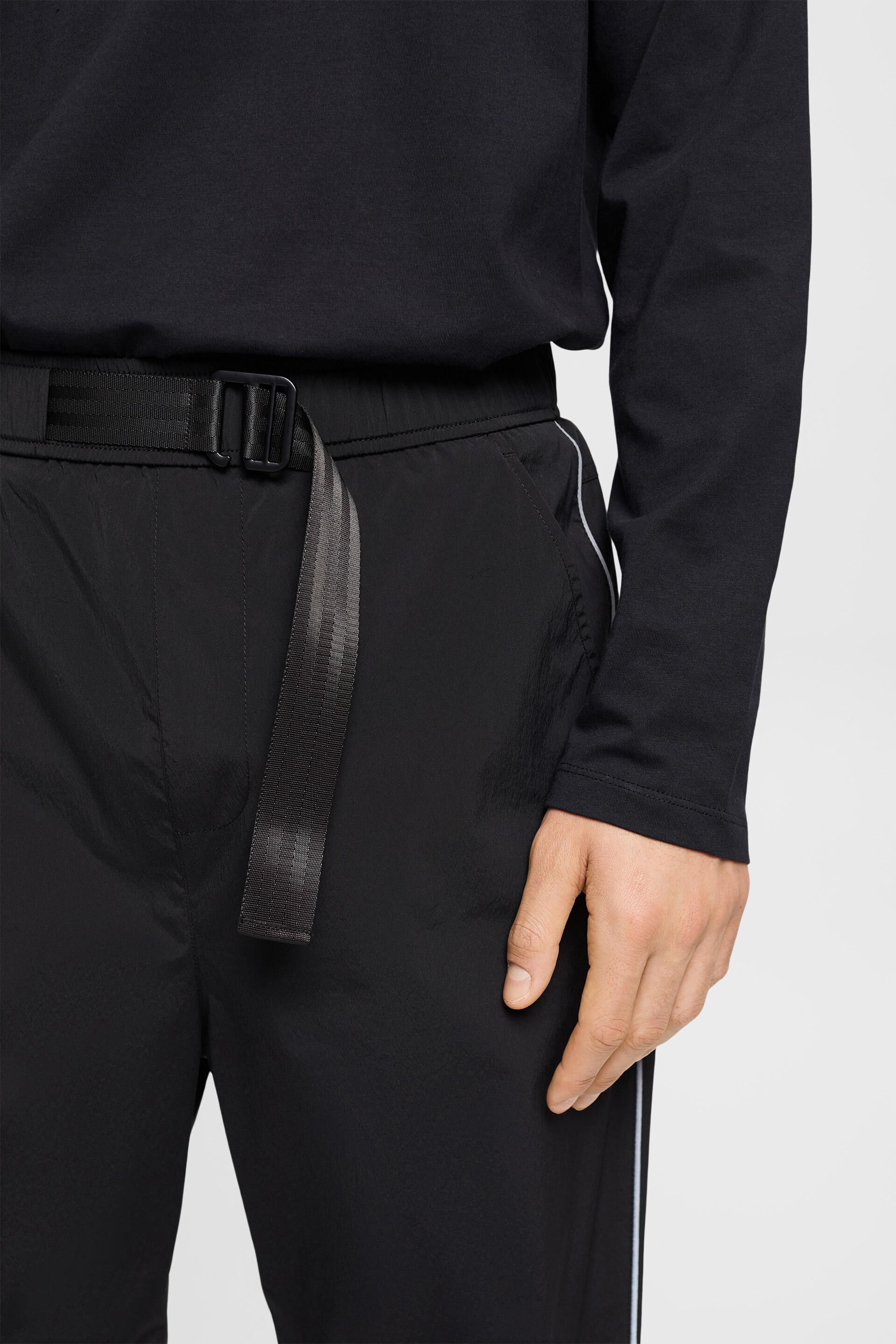 Pantalon de survêtement de coupe évasée à taille haute