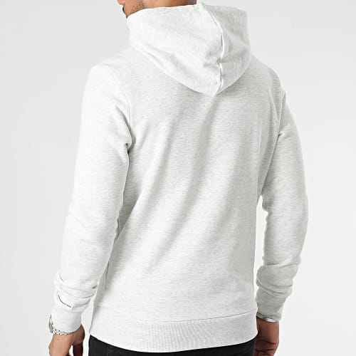 Sweat Capuche Sergey Blanc Chiné