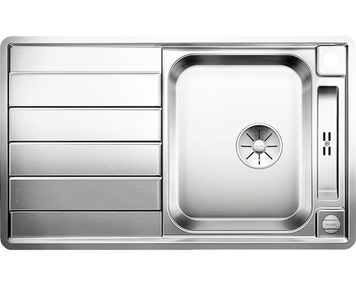 Blanco Axis III 45 S-IF spoelbak, 860 x 510 mm, roestvrij staal, satijnen afwerking, 522102