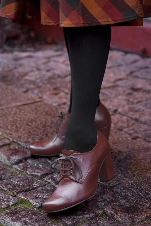 Miz Mooz Hunny shoe booties in bordeauxrood