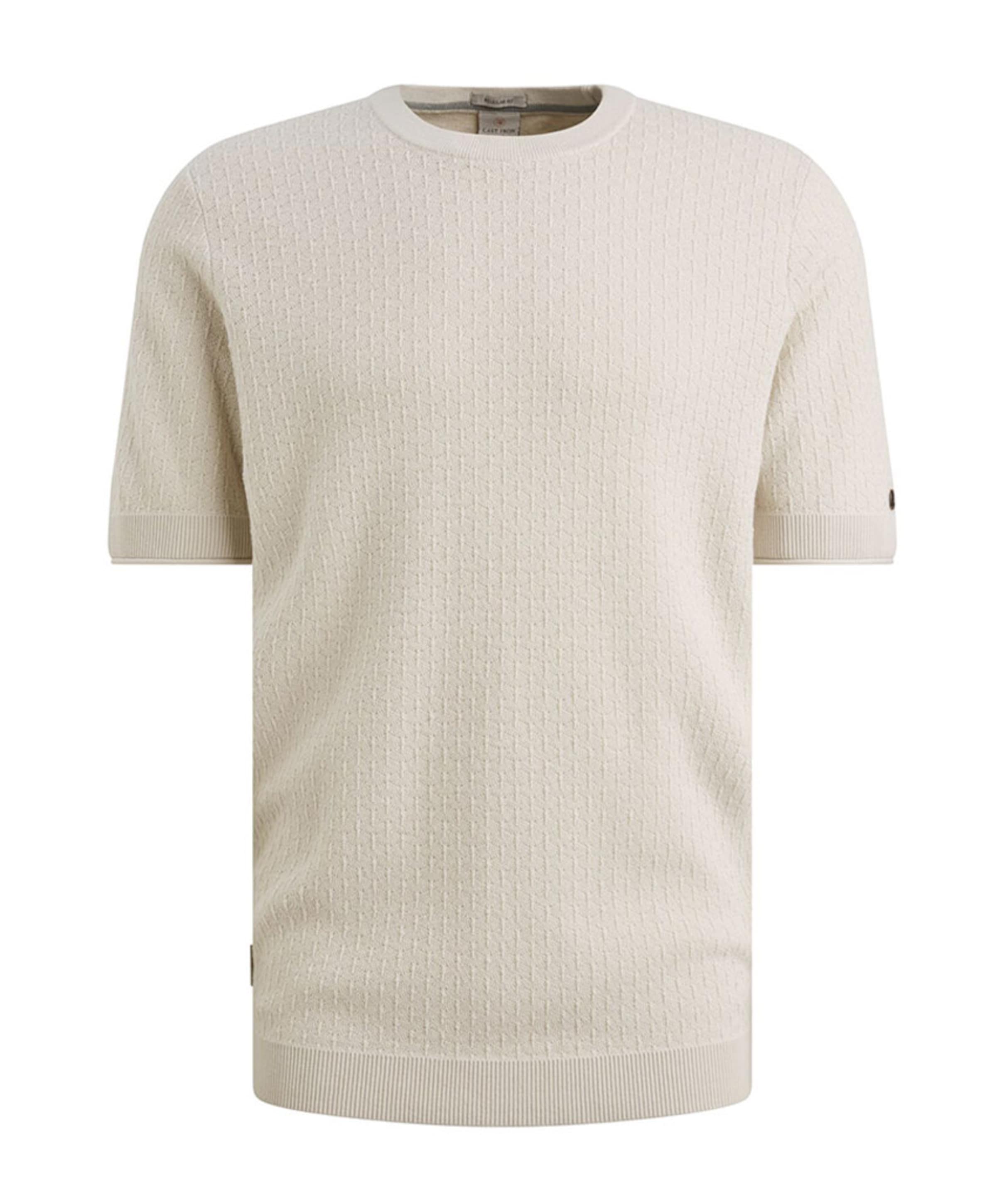 Cast Iron Heren T-shirt beige