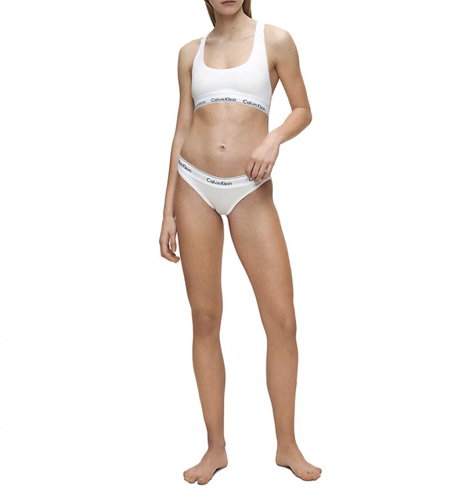 Calvin Klein Braguita Clásica Modern Cotton blanco