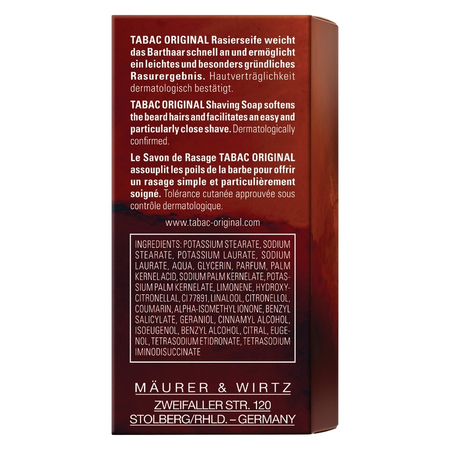 Tabac Shaving Soap Stick Refill100g
