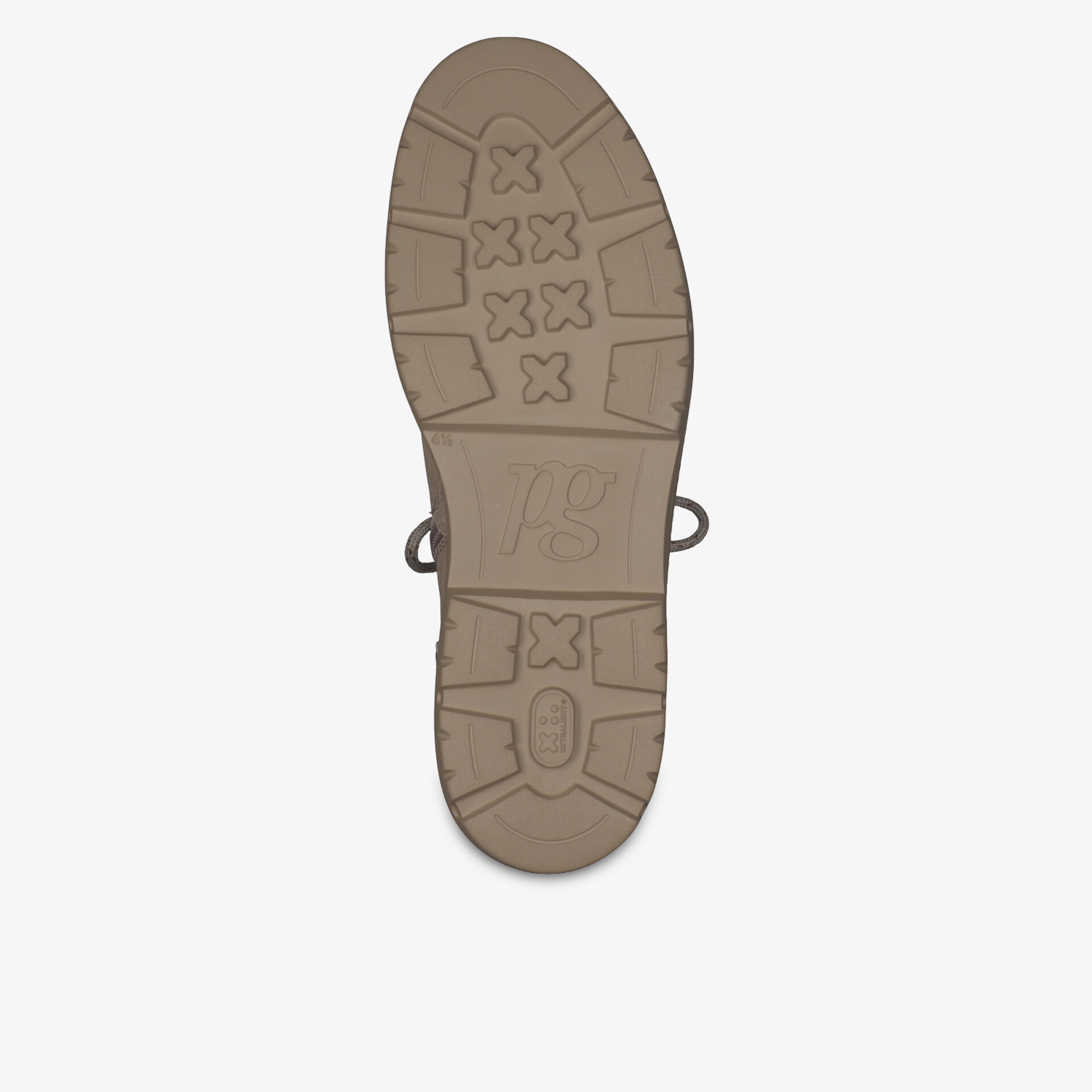 paul green Damen Schnürstiefeletten beige