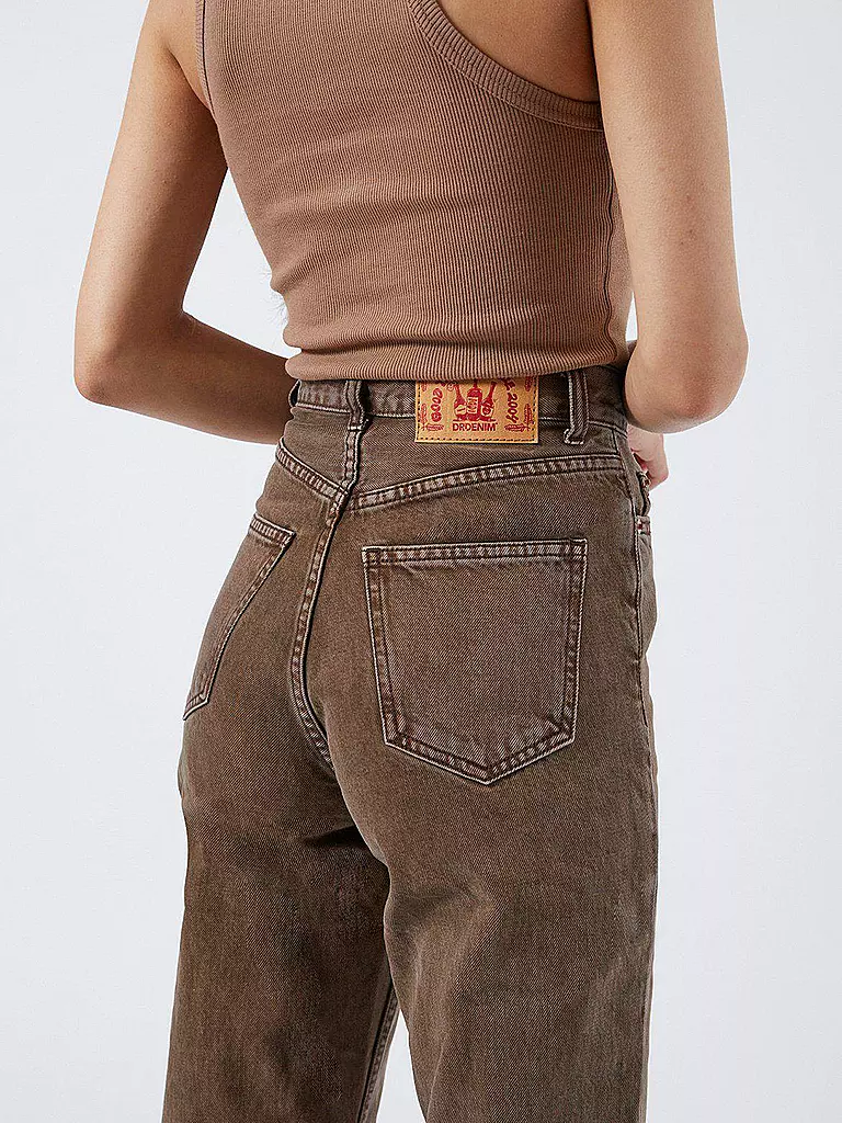 DR.DENIM Jeans Wide Fit ECHO braun