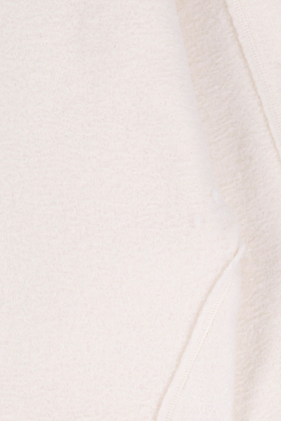 Witte boucle sweater