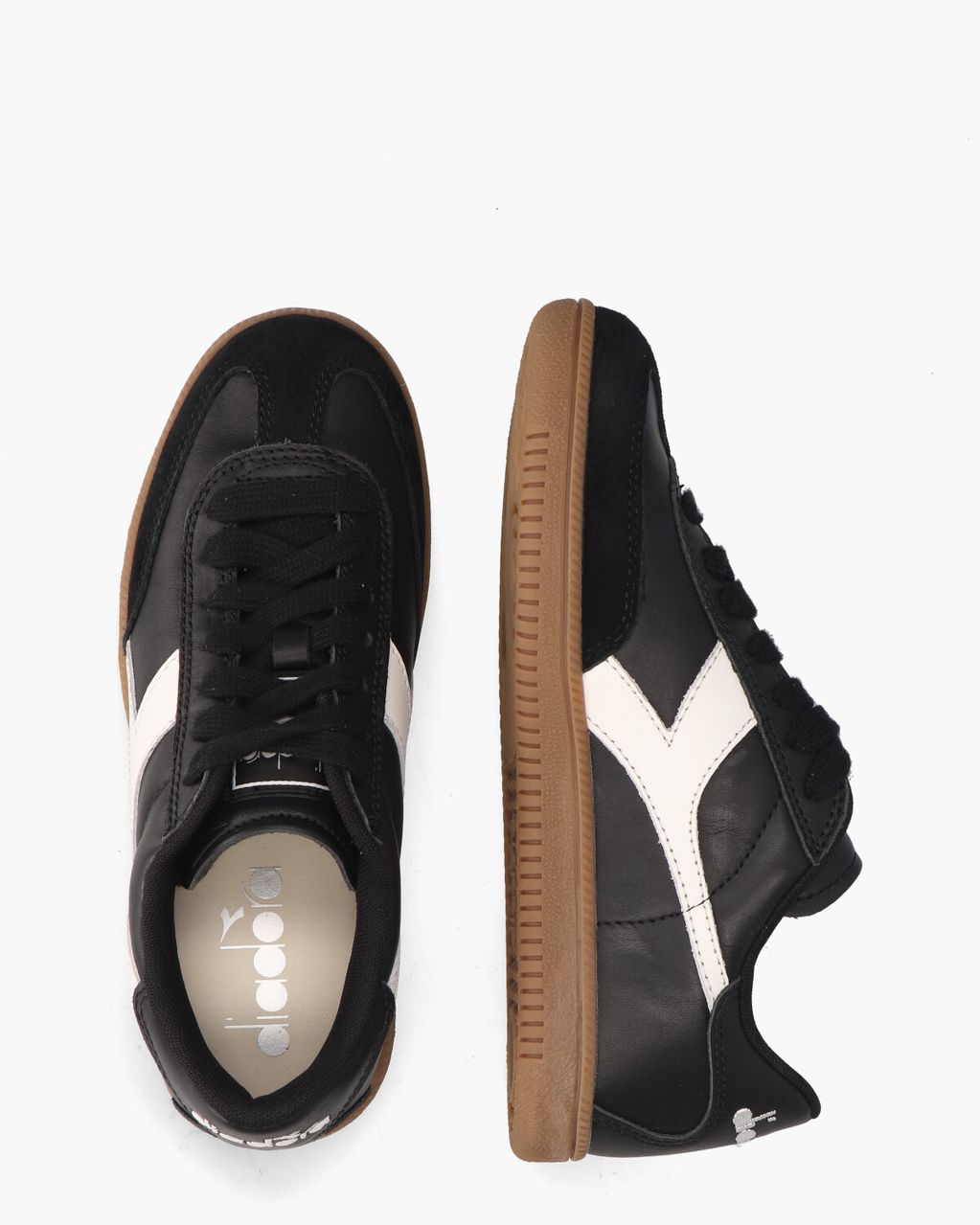 Diadora Sport Trainer Zwart/Wit Damessneakers
