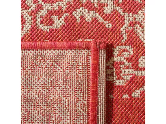 Tapis Red & Creme 91 X 152 cm - Tropea