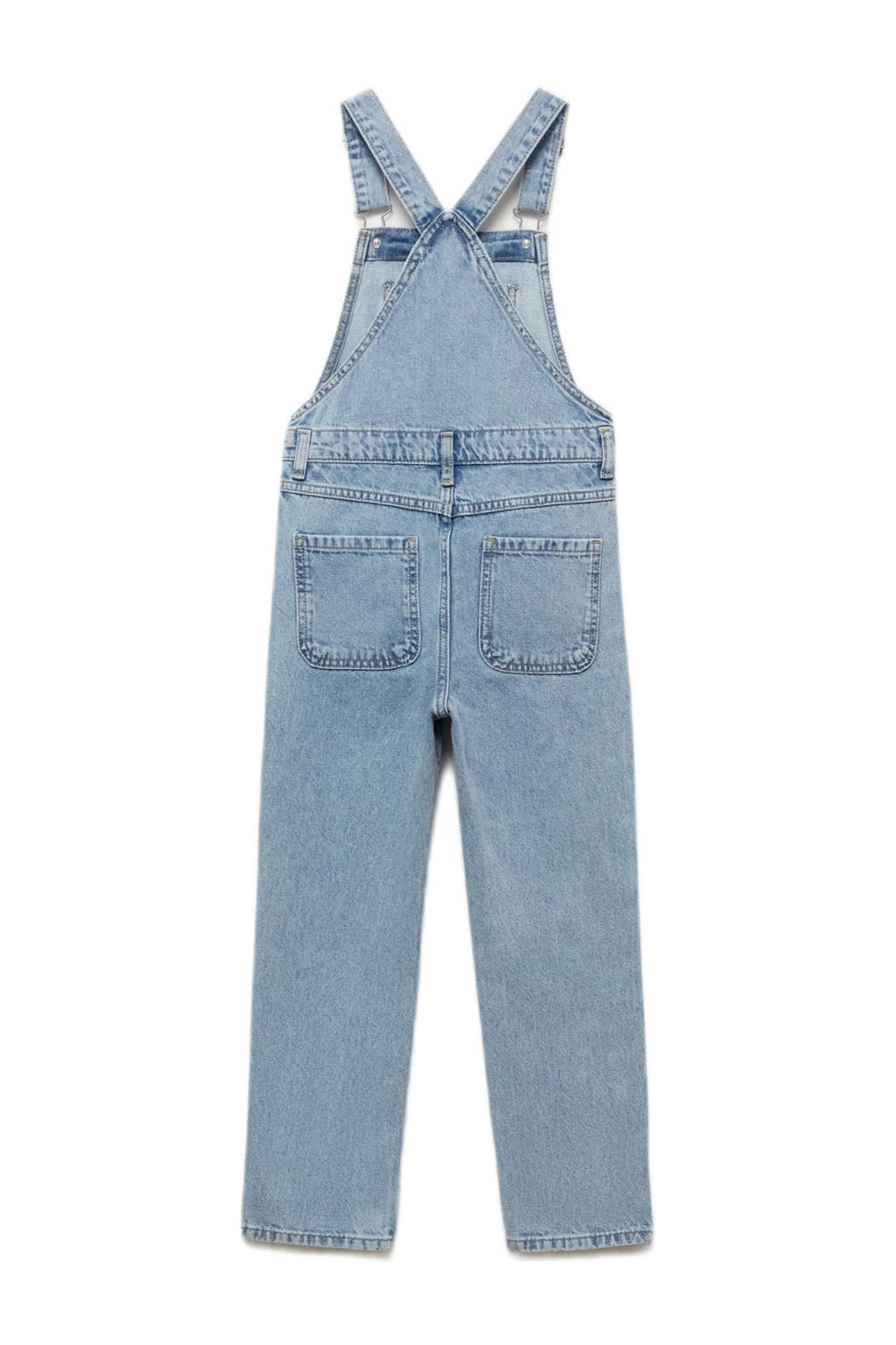 Mango Kids tuinbroek lichtblauw