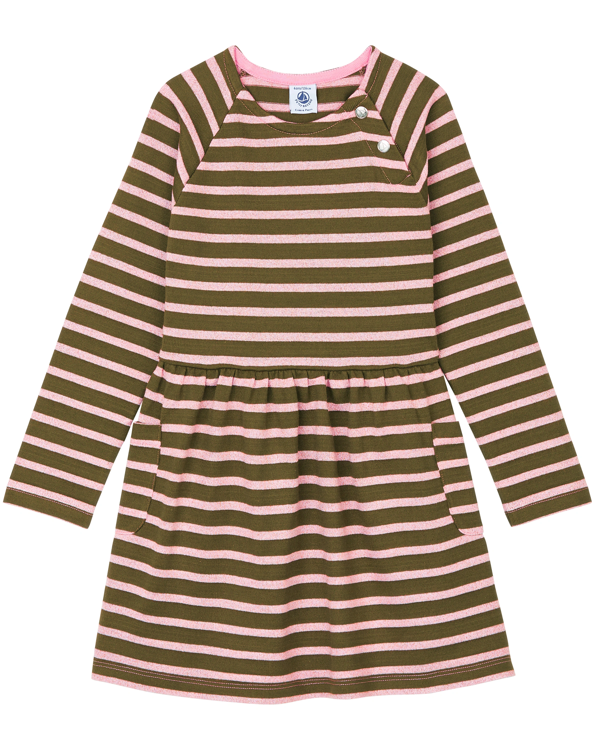 Langarm-Kleid TRAMP in military/charme brillant