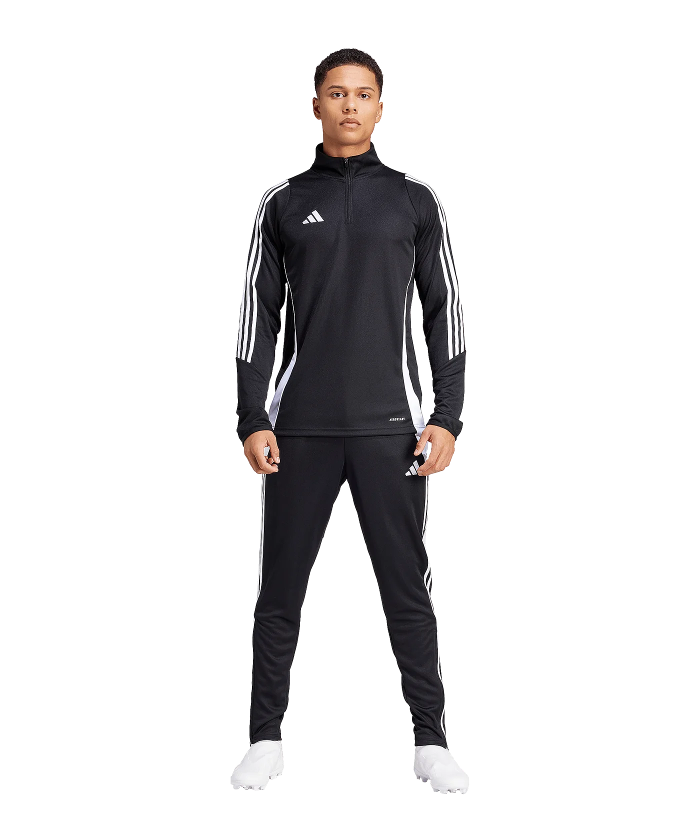 adidas Tiro 24 Trainingshose Schwarz Weiss
