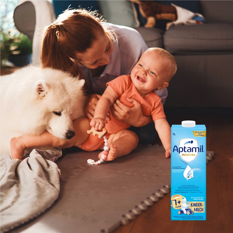 Aptamil Kindermilch 1+ trinkfertig 1 l ab dem 1. Jahr