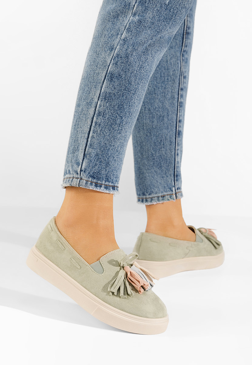 Espadrilles femme vert Graziela