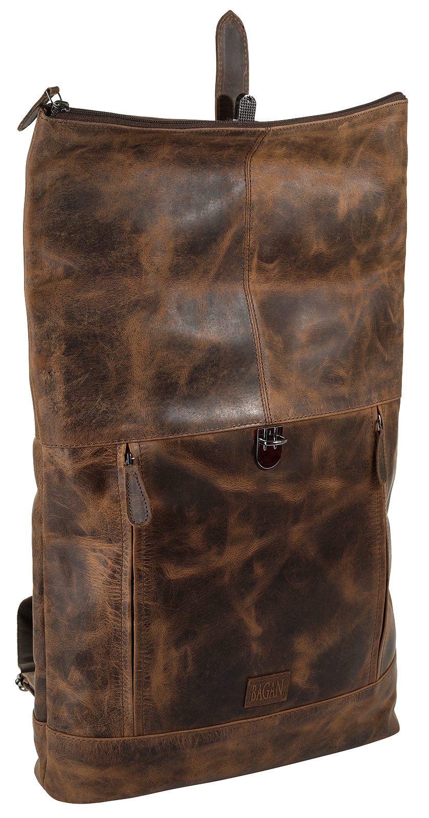Bagan Cityrucksack echt Leder