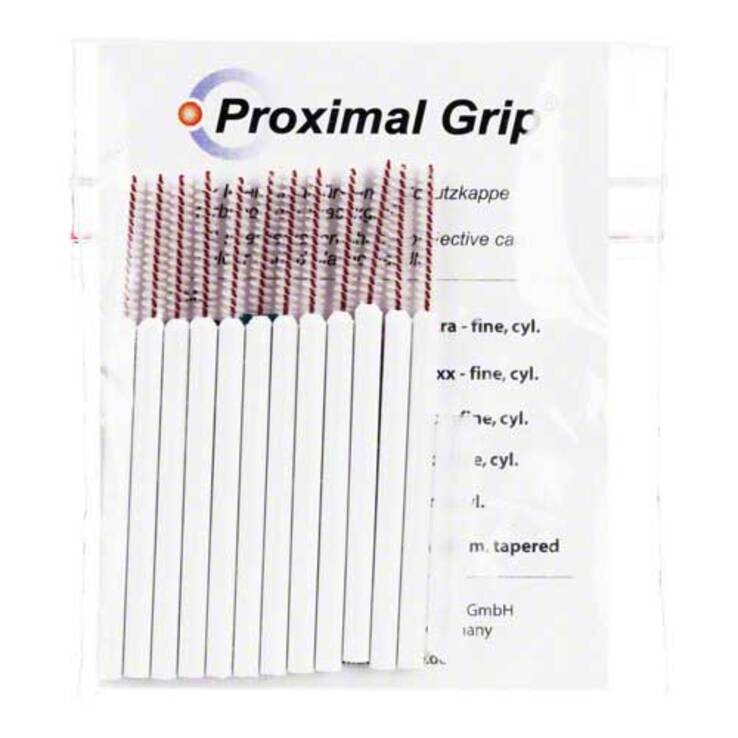 Proximal Grip fein weiß Interdentalbürste, 12 St